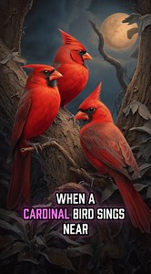 22K views · 2K reactions | When the red bird sings, Heaven speaks softly | Cardinal Bird Fans Page | Facebook