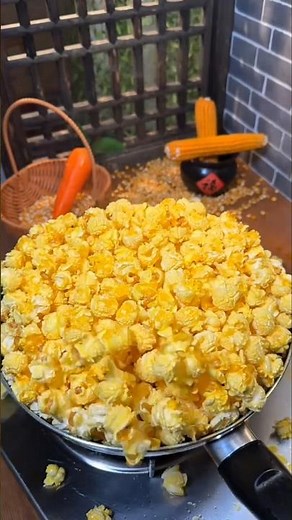 Quick & Easy Popcorn Recipe 🍿😋 #shorts