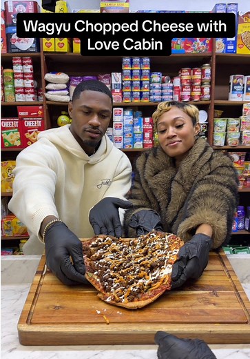 Wagyu Chopped Cheese: A Love Cabin Delight