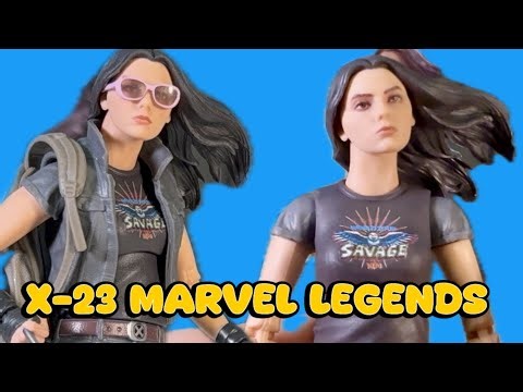X-23 Deadpool & Wolverine Marvel Legends hasbro action figure review
