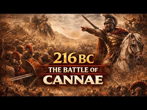 The Battle of Cannae Explained | Hannibal vs Rome’s Largest Army 216 BC