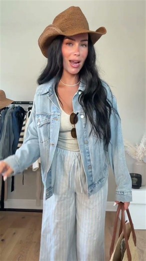 My favorite denim jacket from Aritzia finally restocked 😍 I will have all my outfit details 🔗 on