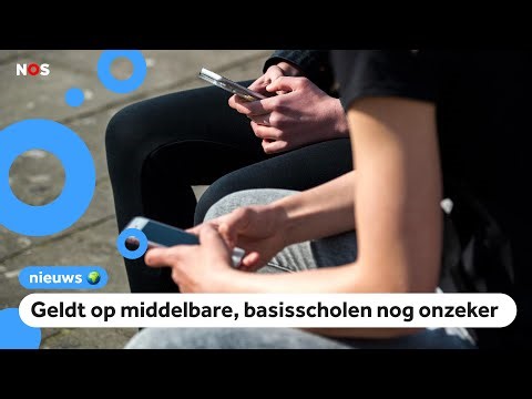 Regering: 'Geen mobieltjes meer in de klas'