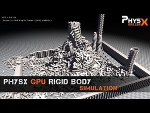 PhysX GPU Rigid Body simulation
