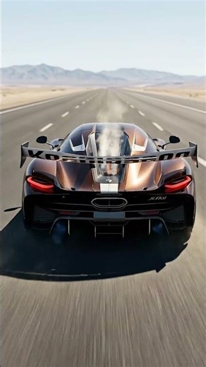 Koenigsegg Jesko Absolut Front Tracking #automobile #ai #vairal #dreem #car