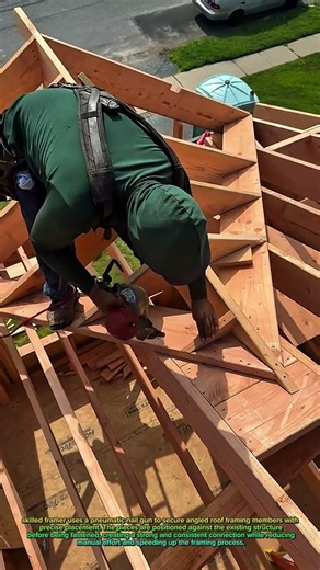Smart Framing Trick That Makes Roof Construction Faster