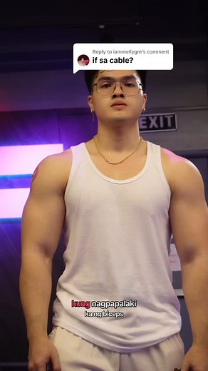 Cables for biceps 💪🏼 reduce the rep range depending on your workout split (0-2 RIR) 🏋🏻 #workout #biceps #exercise #gymmotivation #fitness @highlight | Gimmar Manjares