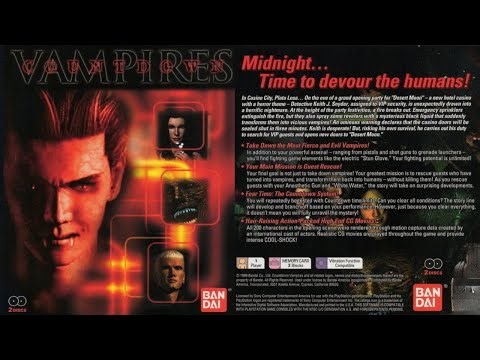 COUNTDOWN VAMPIRES | Special Mode S Rank | Full Game [PS1 4K] | Gameplay Walkthrough