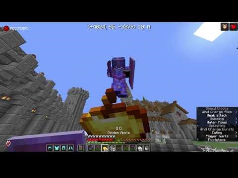 Fighting Dol9hin and FireDuckMC on the Aura SMP