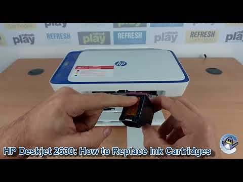 HP Deskjet 2630: How to Change/Replace Ink Cartridges