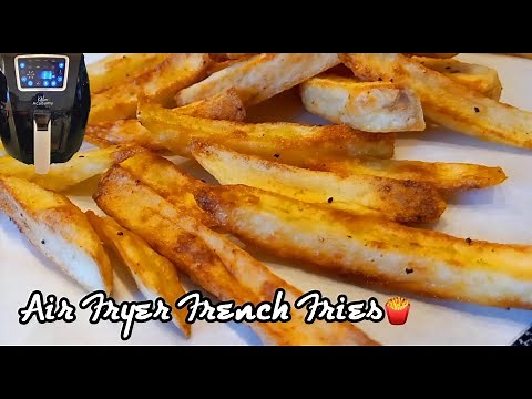 Air Fryer French Fries Recipe | CRISPY Homemade French Fries