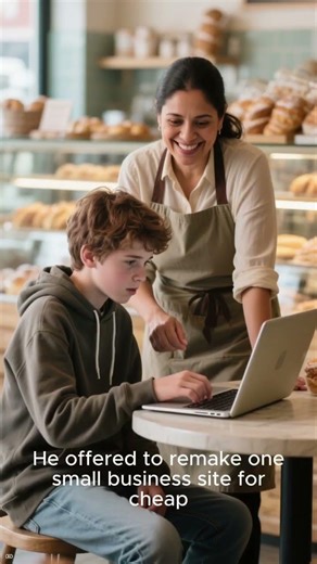 The Teen Who Got Rich From a Simple Website