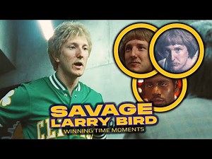 Every Time Larry Bird Trash Talked And Got Into Magic's Head On 'Winning Time' 🐐