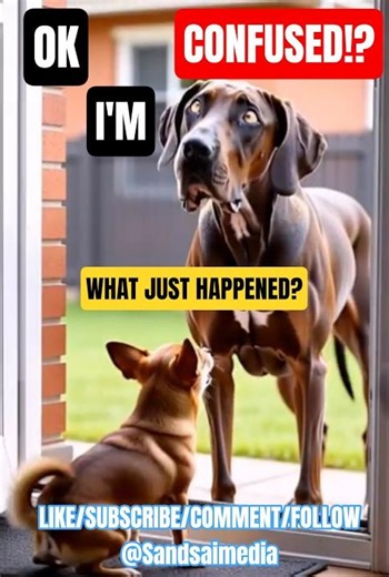 DOG - "I'M CONFUSED"🐕😂👍#aianimation #funny #shortsviral