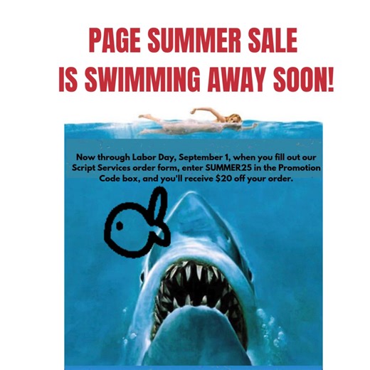 2025 Summer Script Services Sale Is Swimming Away! Want to know how...