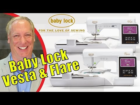 Baby Lock Vesta & Flare Demo with Candace Trevino & Blaine Austin SMP Live Ep #45