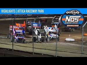 World of Outlaws NOS Energy Drink Sprint Cars | Attica Raceway Park | May 24, 2025 | HIGHLIGHTS