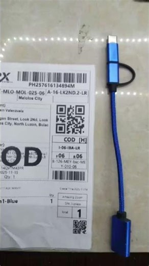 My Otg Cable has Packing by Seller!