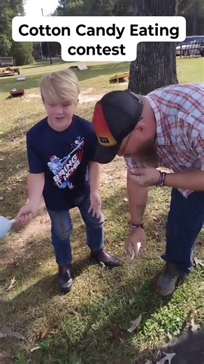 4.3K views · 68 reactions | Gary Brockman tricked up Zack Monds in a cotton candy eating contests! 藍藍藍 He's sneaky sneaky #dadsoftiktok #dadsofinstagram #dadsbelike #boys #dadandsonmoments #Contest #ContestAlert #contesttime #funnyvideos #funnymoments #funnyreels #dadswithbeards #bearded #beardeddads #husbandandwifecomedy | Creations of Uniqueness | Facebook