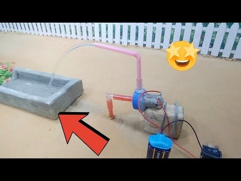 Make a Mini Water Motor at Home – EASY DIY Science Experiment!