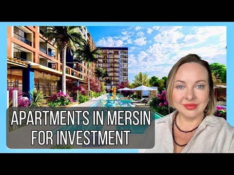 Two apartments in Mersin at the best price. Investment property for rent and resale.