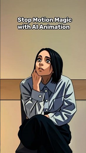 Stop Motion Magic with PowerDirector AI Animation #shorts