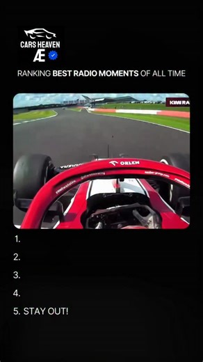 Carsheaven on Instagram: "let's add that to the words of wisdom😭 Nowhere in sports is the contrast between adrenaline-fueled chaos and monotone technical support more hilarious than on Formula One team radio. While race engineers attempt to maintain calm and follow complex protocols, drivers often respond with unfiltered outbursts, sarcasm, or confusion due to the immense physical and mental stress. These exchanges range from Kimi Räikkönen famously demanding to be left alone to Sebastian Vette