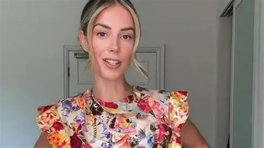 Influencer slammed for ‘inappropriate’ wedding guest dress that shows knickers