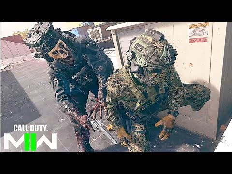 Finishing Moves With New Zombie Ghost Skin - Call Of Duty MW2 Finishers
