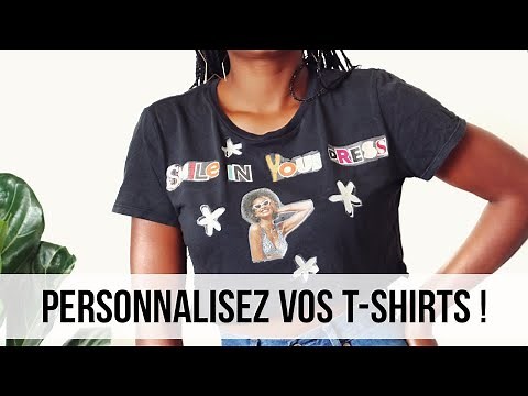 DIY: Je fais une impression sur un t-shirt 👕