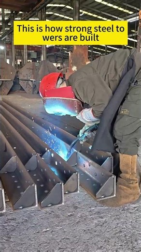 Minyi Steel Tower Welding Process | Heavy Steel Fabrication Factory China