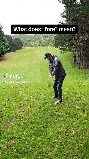 The meaning of “fore”…⛳️ #golf #history