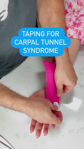 Taping for Carpal Tunnel Syndrome | Pain Relief Techniques
