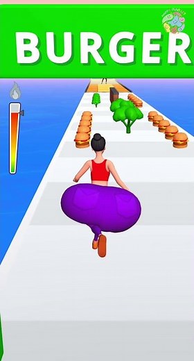 Twerk Race 3d — Fun run game! 🤩 Level 2 🍕 Gameplay Walkthrough 🥑 #twerkrace #funrun #3dgames
