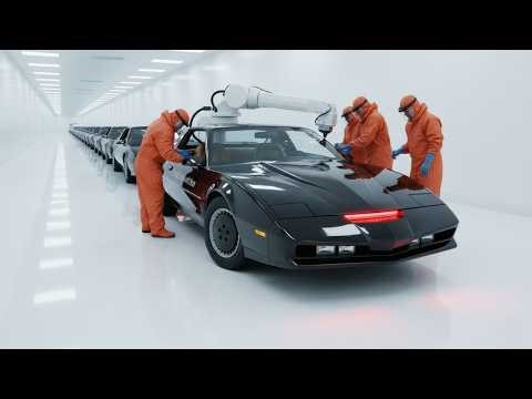 Inside Knight Industries: The Mass-Production of K-2000 (K.I.T.T.) (Full Process)