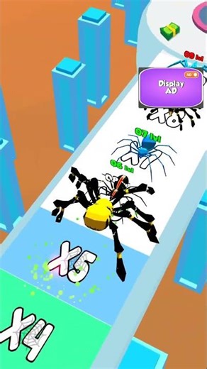 Insect Evolution Spider Run 🕷️ - Gameplay #6