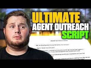 Ultimate Agent Outreach Script for Real Estate Investors