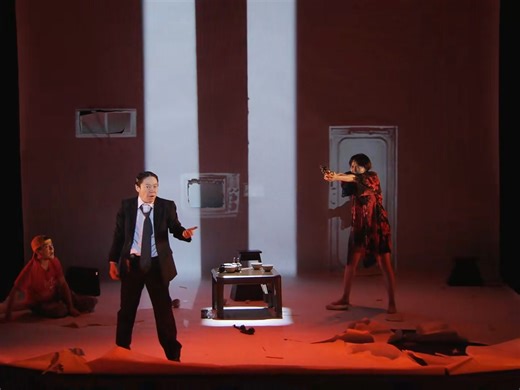 「ＴＨＥ ＢＥＥ」演出：長澤まさみ 阿部サダヲ×河内大和 2021 野田秀樹