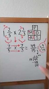 Multiplying with fractions for 5th graders ✖️✖️✖️