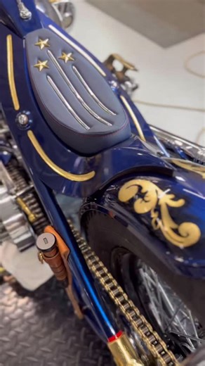 3.1K views · 624 reactions | The interior team killed it on the @weareoscarmike build.瑱瑱 . . . . #americanmetalcustoms #americanmetal #oscarmike #handmade #handcrafted #customseats #gotime #bobber #choppers #harleydavidson #soloseat #custom | Josh Allison | Facebook