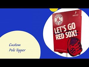 Meridian Display - Samples of Custom Pole Topper Displays