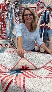 As you can see, I love patriotic quilts. And I’m so excited to start a brand-new mystery quilt with you this year as we celebrate a special anniversary 🇺🇸✨ Details on our blog.💕 #mysteryquilt #quiltingcommunity #quiltersofinstagram #quiltalong #quiltinglife americanquilts quilthistory sewingcommunity quiltinspiration handmadejoy USA250 | Laundry Basket Quilts
