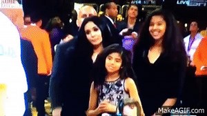 Kobe Bryant Farewell Speech "What can I say.... Mamba Out" #MambaDay on Make a GIF