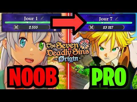 DE NOOB À PRO EN 7 JOURS ! Le Guide Débutant Ultime 7DS Origin 👑