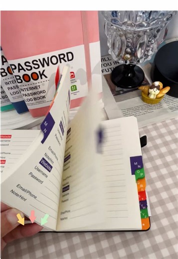 Stay Organized with a Password Logbook