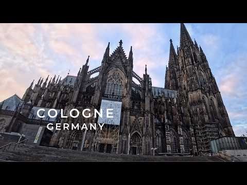 Walking Around Cologne Cathedral 🇩🇪 | Cologne Germany 4K City Walk