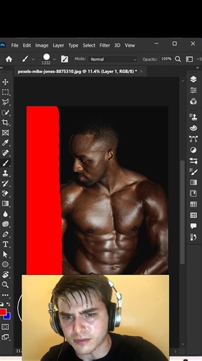 Dual Coulor in Photoshop #viral #photoshop #design #shorts #explore #tutorial #trending