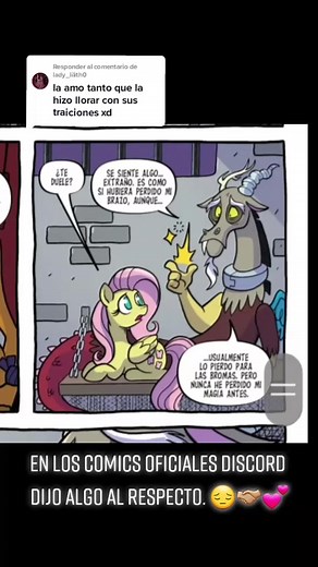 Fluttershy x Discord Comic: What If Discord Didn't Betray the Ponies?