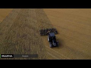 Stubble cultivation with Multiva S-tine harrows