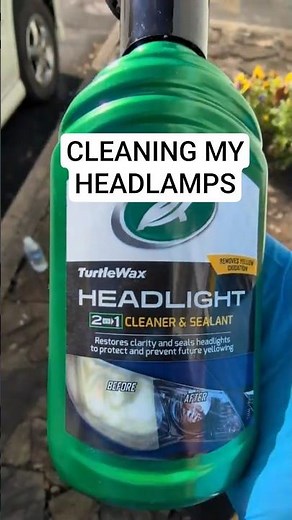 How to restore your headlamps #ytshorts